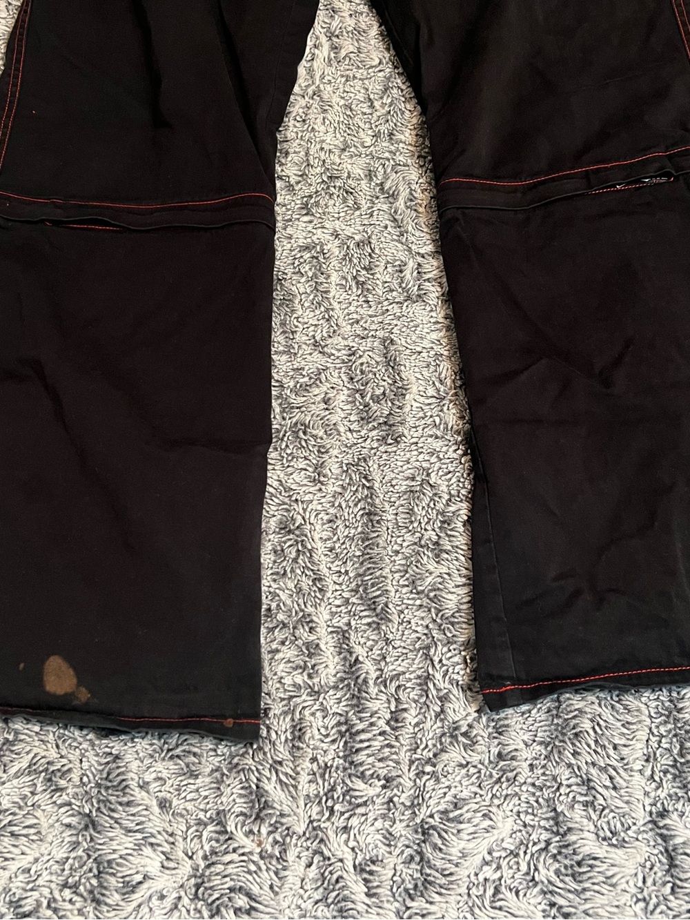 Tripp Nyc Flare Pants Jeans With Straps Size 13 Emo Rave Goth Y2K Stars Skull - Picture 4 of 16
